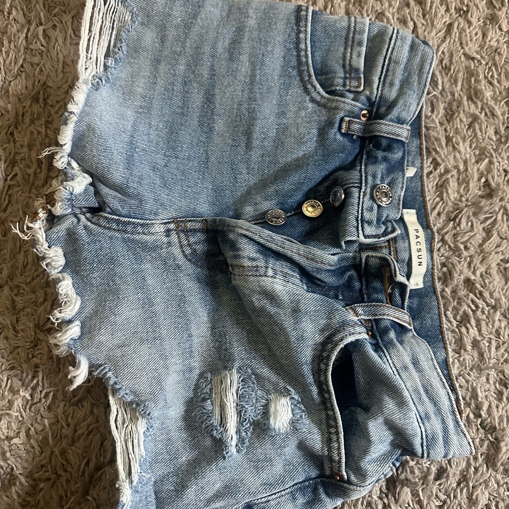 Pacsun Distressed Denim Shorts